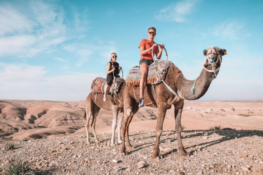 From Marrakech :Sunset Camel Ride in Agafay Desert - Activity Overview