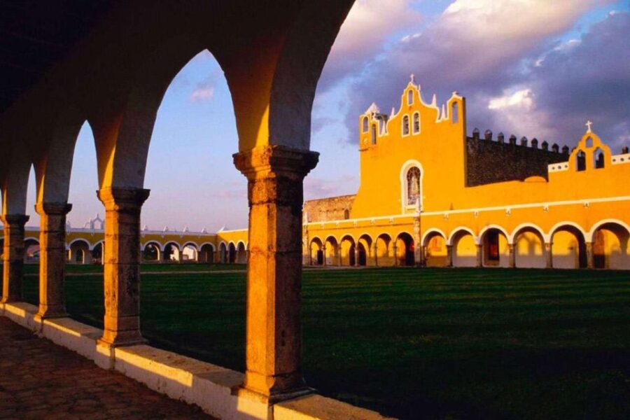 From Merida: Izamal and Valladolid Guide Tour & Yucatan Meal - Tour Overview