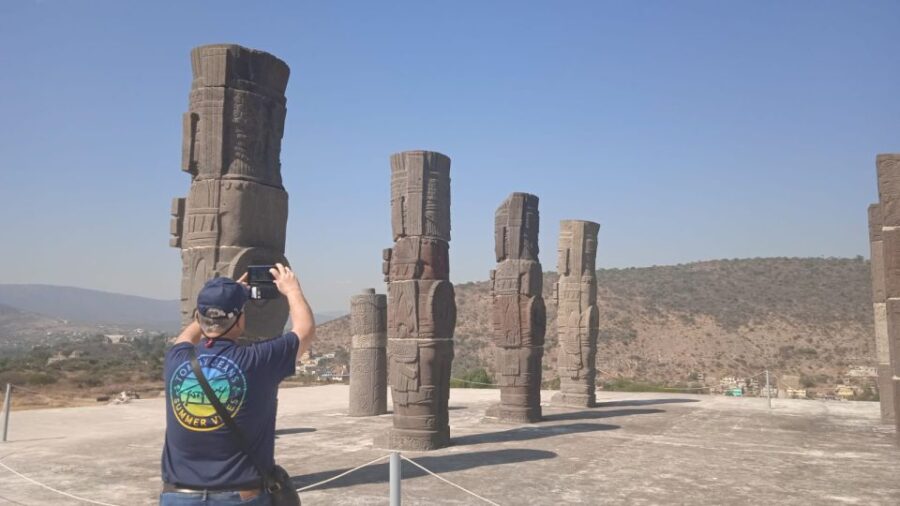 From Mexico City: Pyramids of Tula and Teotihuacan Day Tour