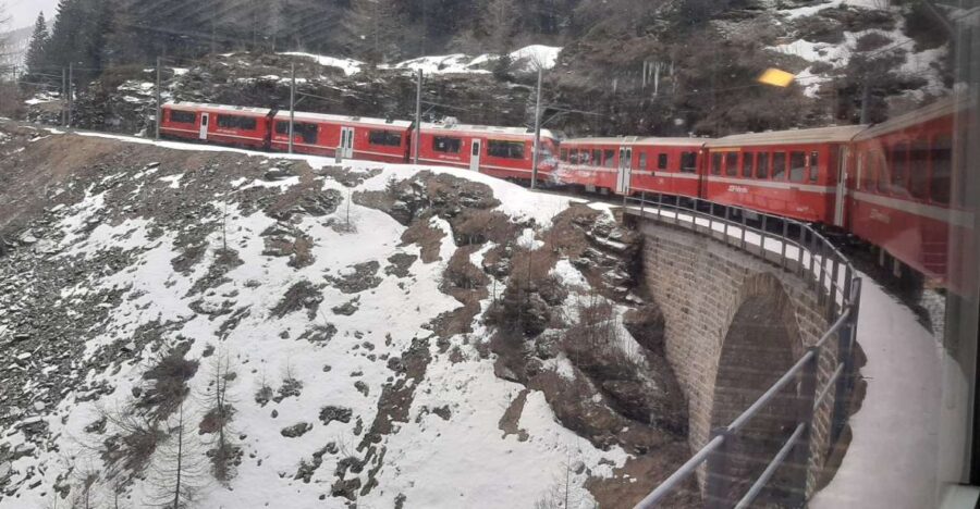 From Milan: Scenic Alps Day Trip With Bernina Train Ride