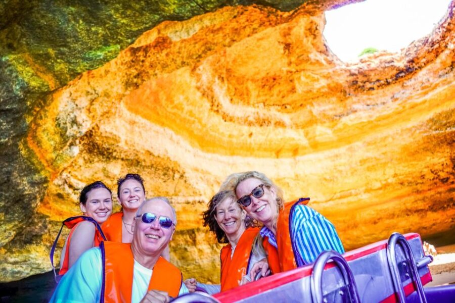 From Milfontes: Benagil Caves and Algarve Private Tour