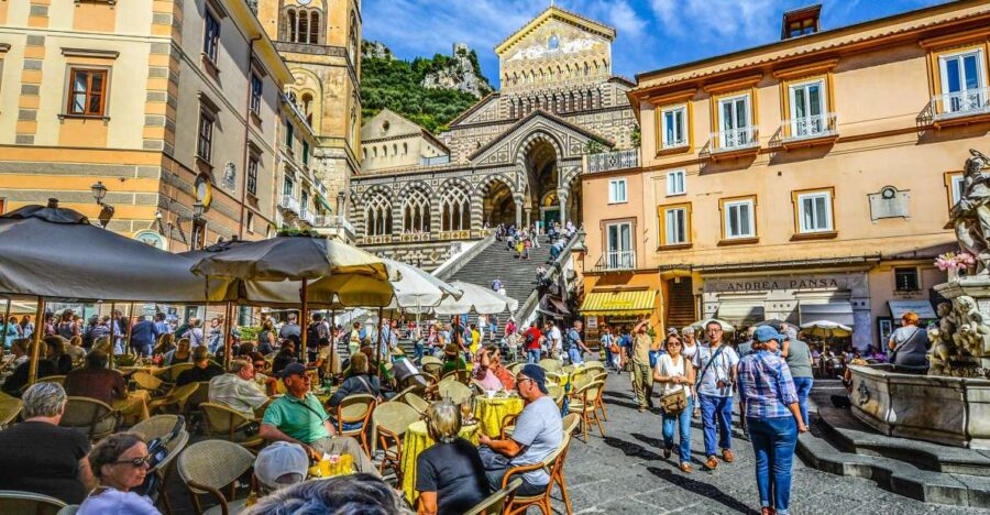 From Naples: 8-hour Amalfi Coast Private Car Excursion