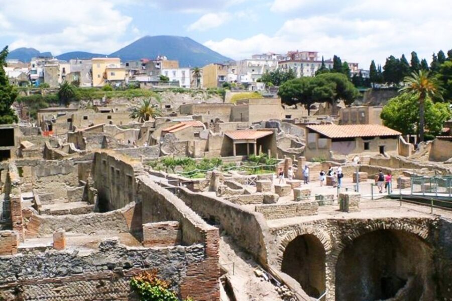 From Naples: Pompeii and Herculaneum Self-Guided Van Trip - Trip Overview