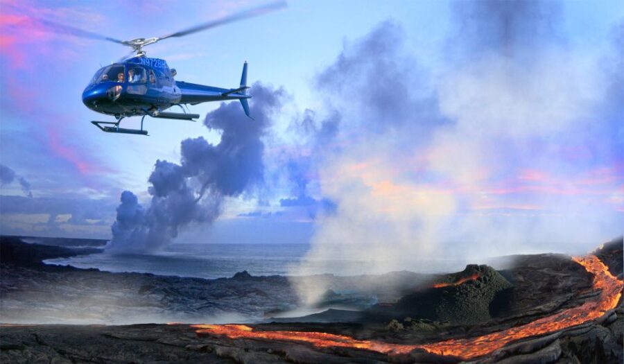 From Oahu: Big Island Volcano & Helicopter Adventure