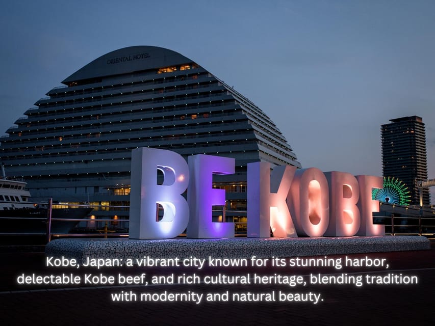 From Osaka: KOBE 1-Day TOUR With English Speaking Driver. - Tour Details