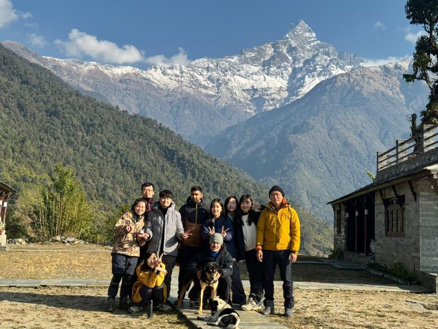 From Pokhara: 15 Day Poon Hill,Abc and Mardi Himal Trek