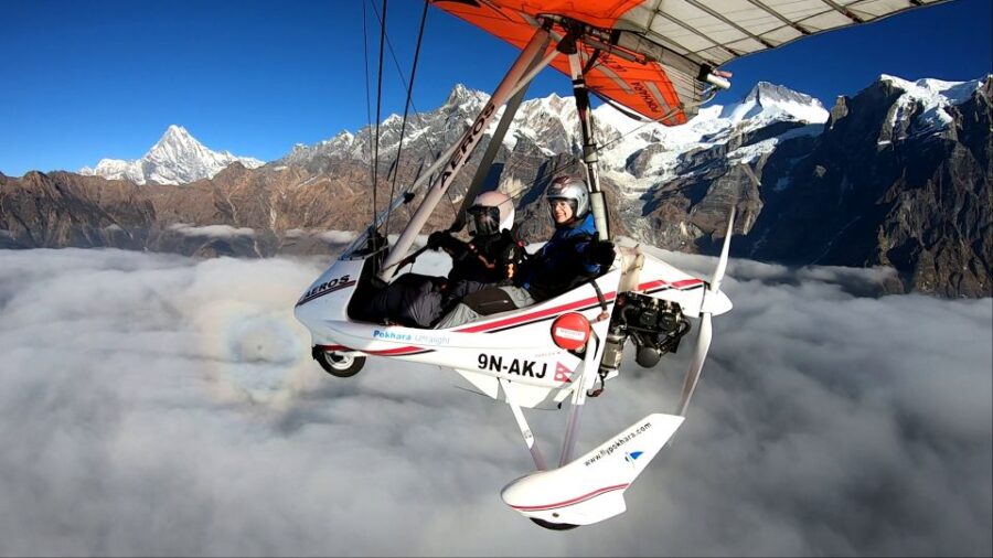 From Pokhara: 60 Minutes Ultralight Fligh