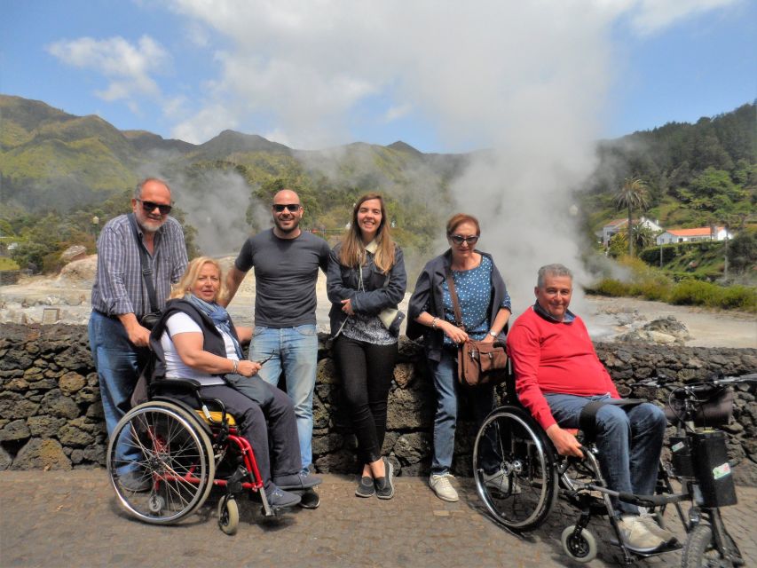 From Ponta Delgada: Furnas Wheelchair Accessible Van Tour