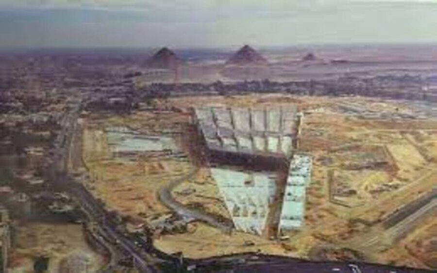 From Port Said : Giza Pyramids & the Grand Egyptian Museum