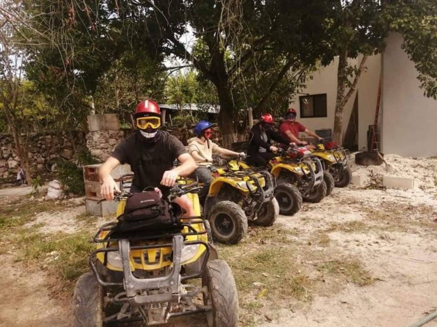 From Progreso: ATV Ghost Town Excursion & Beach Club Access