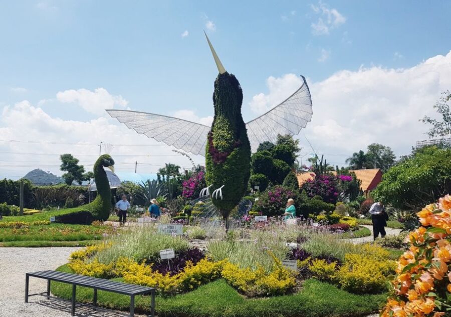 From Puebla: Atlixco and Atlimeyaya Private Tour