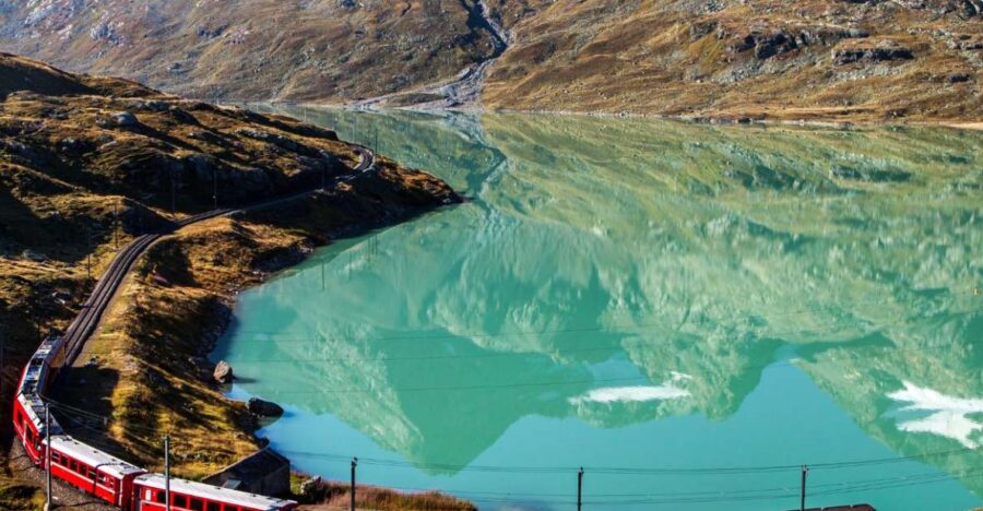 From Saint Moritz: Bernina Train to Tirano