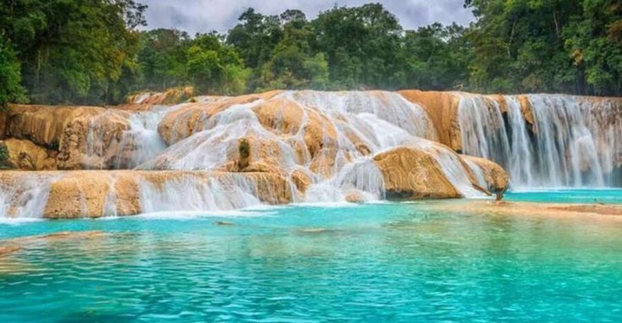 From San Cristobal: Agua Azul, Misol-ha, and Palenque