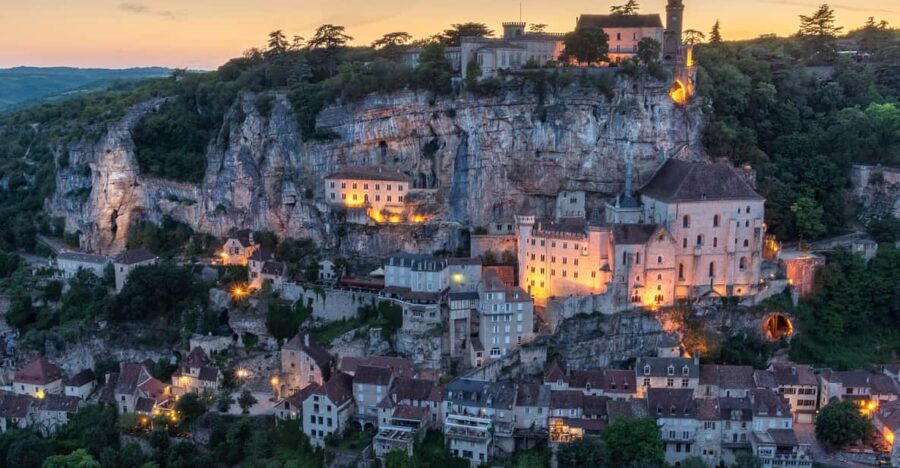 From Sarlat: Rocamadour Village Half-Day Trip
