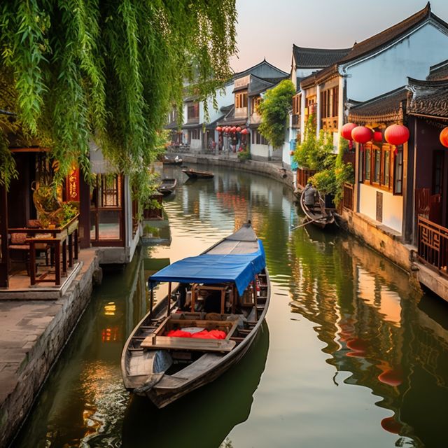 From Shanghai: Private Zhujiajiao Tour With Boat Ride
