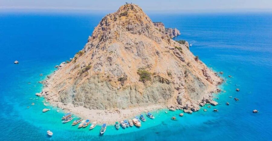 From Side/Alanya: Suluada Island Boat Trip With Lunch