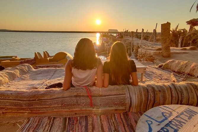 From Siwa: Full Day to Salt Lake, Cleopatra Spring & Siwa City Tour With Sunset