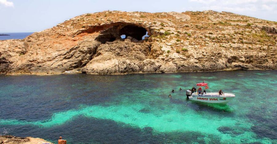 From Sliema: Full-Day Cruise to Comino and the Blue Lagoon