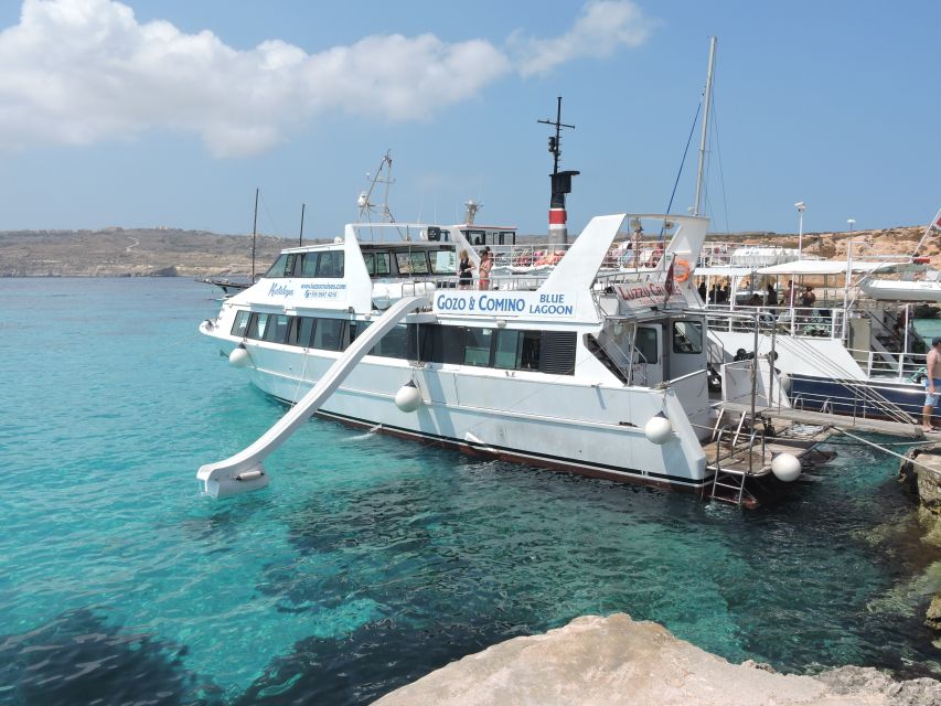 From Sliema: Gozo, Comino and The Blue Lagoon Day Cruise