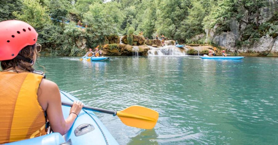 From Slunj: Mrežnica Canyon Kayaking Tour
