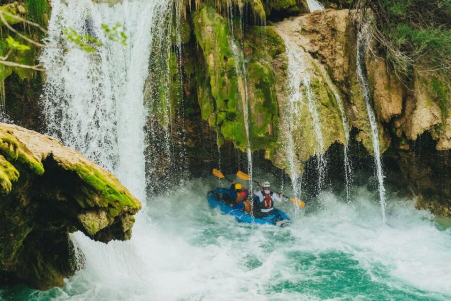 From Slunj: Plitvice and Mreznica Waterfalls Kayaking
