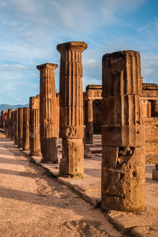 From Sorrento: Capri, Sorrento & Pompeii Private Tour