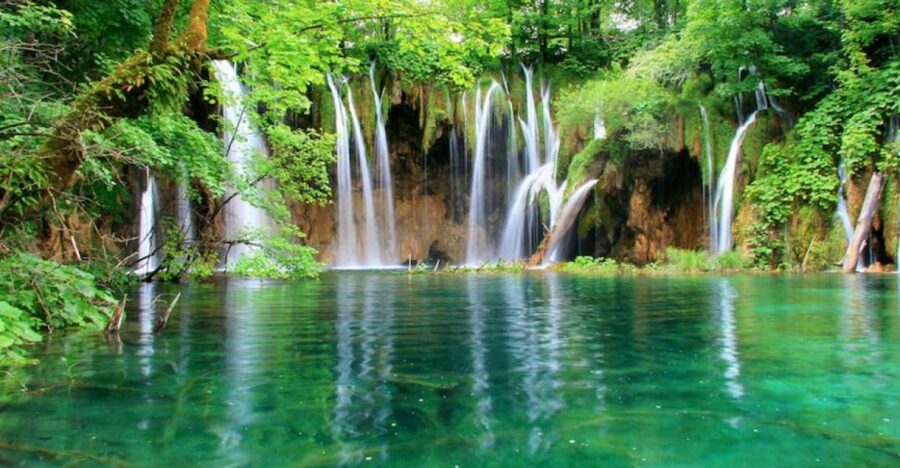 From Split or Trogir: Plitvice Lakes Private Tour