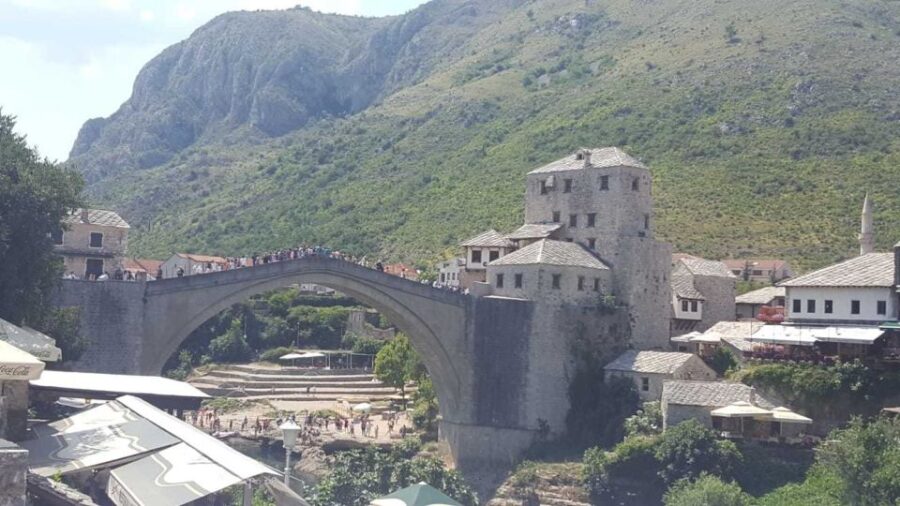 From Split or Trogir: Tour to Mostar and Kravice Waterfalls