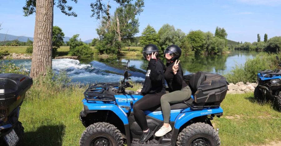 From Split: Three Rivers Quad Tour With Swimming
