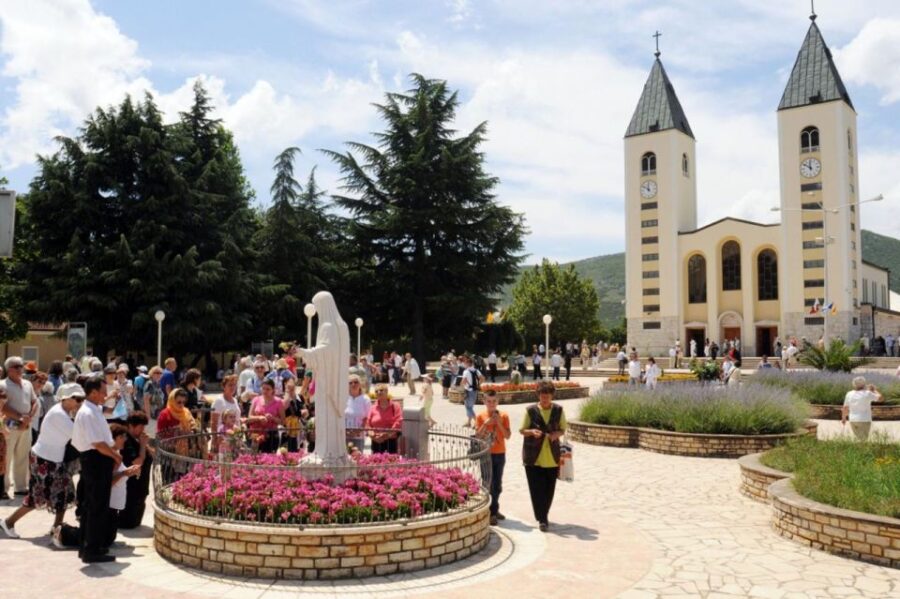 From Split & Trogir Area – Transfer to Medjugorje & Mostar