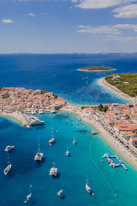 From Split/Trogir: Krka Waterfalls & Primosten Private Tour