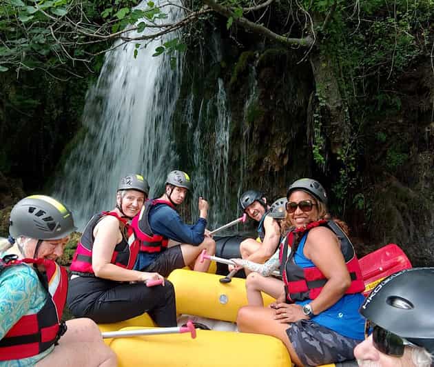 From Split: Van Transfer To/From River Rafting Tour in Omiš
