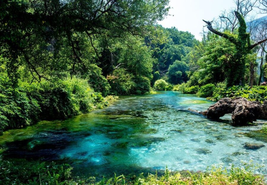 From Tirana/Durrës: Saranda, Ksamil, and Blue Eye Tour