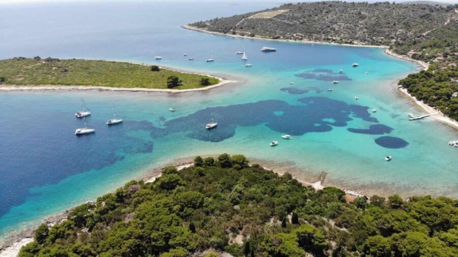From Trogir: 3 Islands Half Day Tour With Blue Lagoon