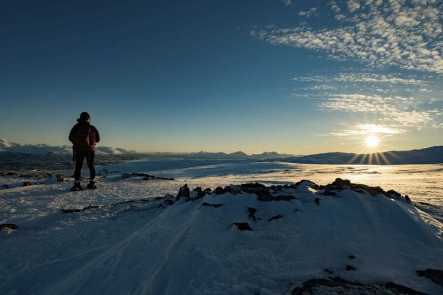 From Tromsø: Snowshoe Hike in the Arctic