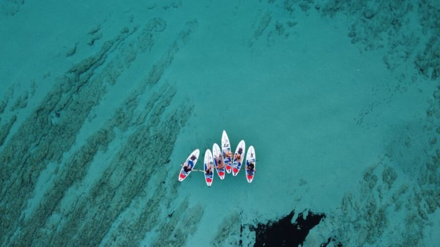From Zadar: Full Day Dugi Otok Guided Paddle Board Tour