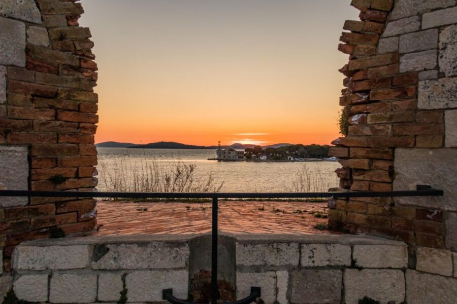 From Zadar: Krka Waterfalls and Sibenik Private Tour