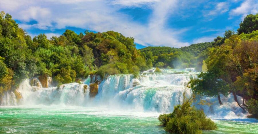 From Zadar: Krka Waterfalls Day Tour