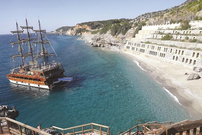 Full-Day Catamaran Boat Trip From Alanya
