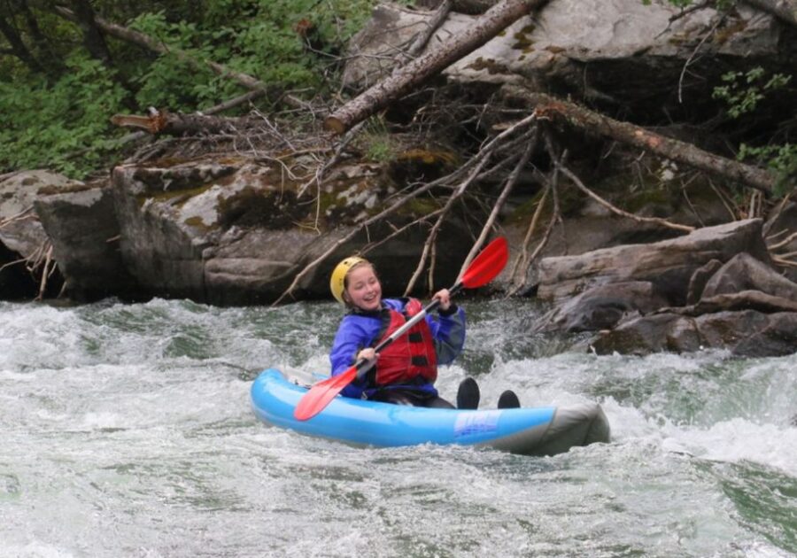 Gardiner: Inflatable Kayak Trip on the Yellowstone River