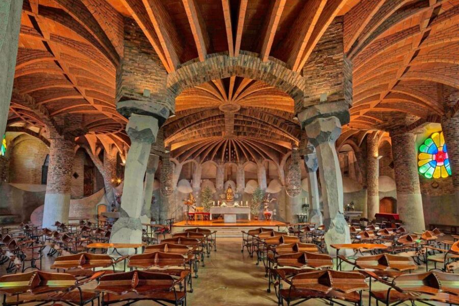 Gaudí Crypt in Colònia Güell With Audioguide