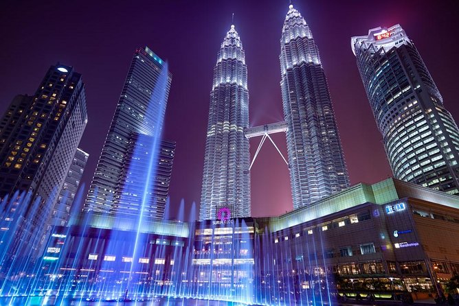 Glittering Night : KLCC Lake Symphony & the River of Life Tour From Kuala Lumpur - Tour Overview