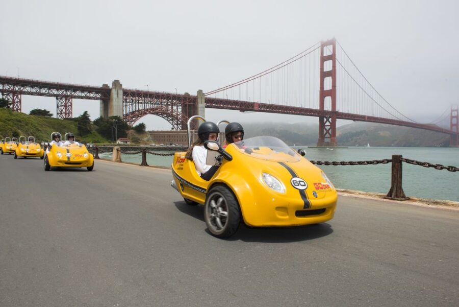 GoCar 3-Hour Tour of San Franciscos Parks and Beaches