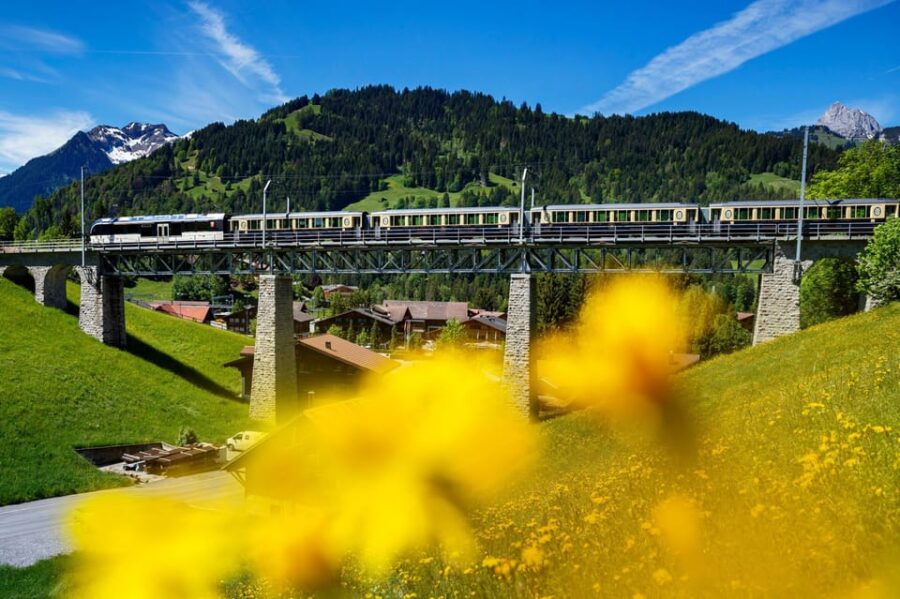 Goldenpass Belle-Epoque: a Vintage Ride Gstaad-Zweisimmen