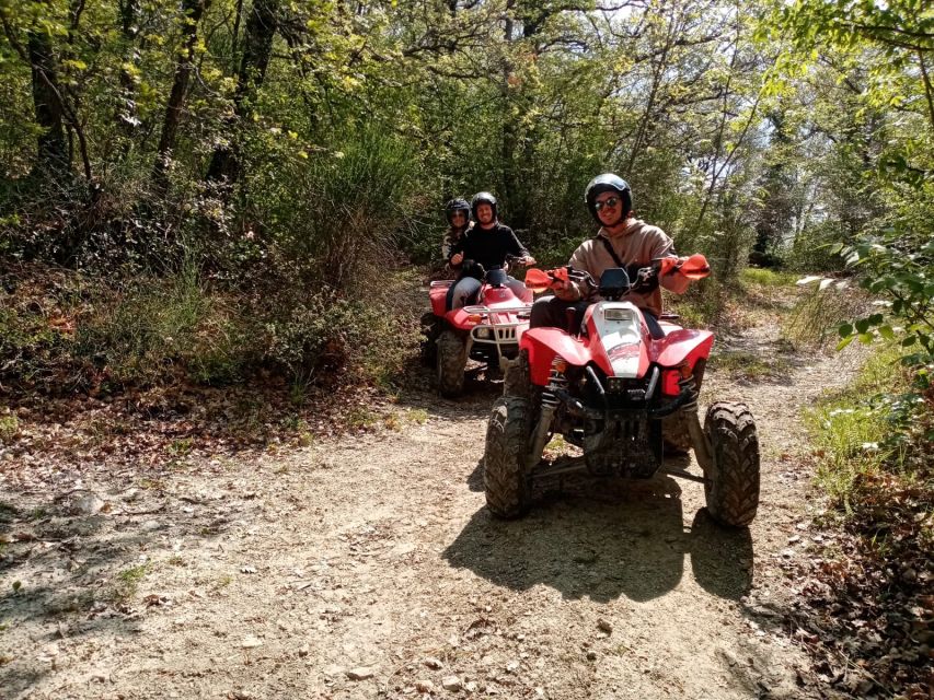 Guided Quad Tour With Aperitif in the Wood