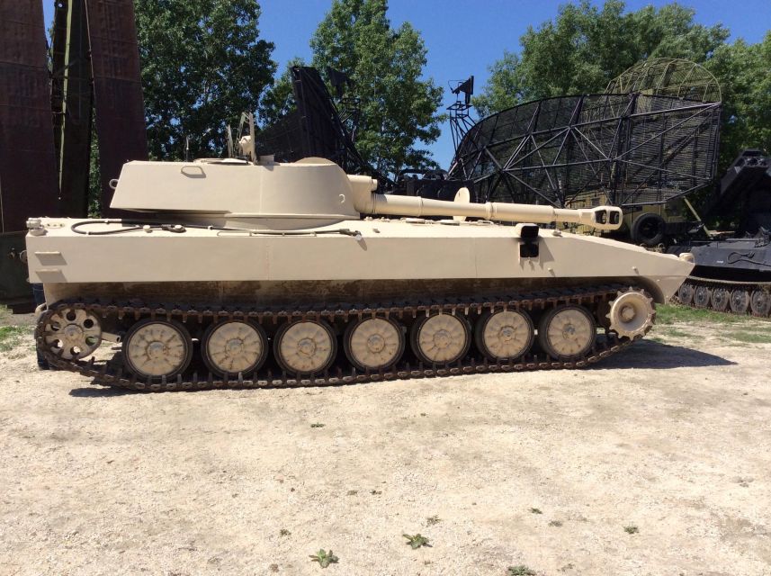 Gvozdika Tank Driving the Iron Giant Expedition