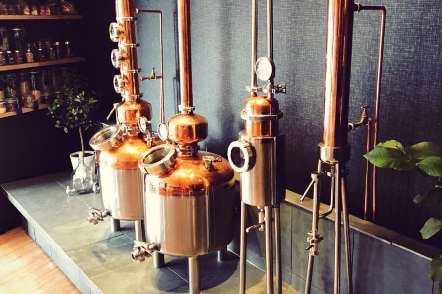 Haggis Paired With Whisky & Gins in 56 North Distillery!