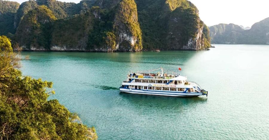 Halong Full Day Cruise: Kayak, Cave, Lunch, Beach & Island