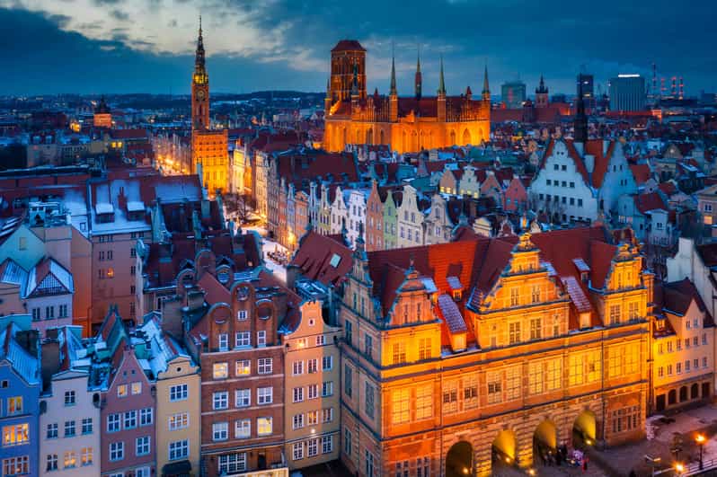 Historical City Center Tour Gdansk in German