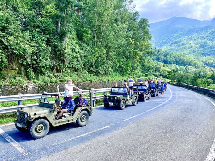 Hoi An & Hue:1 Way Jeep Tour With Hai Van Pass or Vice Versa